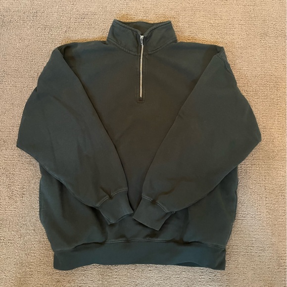 Brandy Melville Quarter Zip - Picture 3 of 5